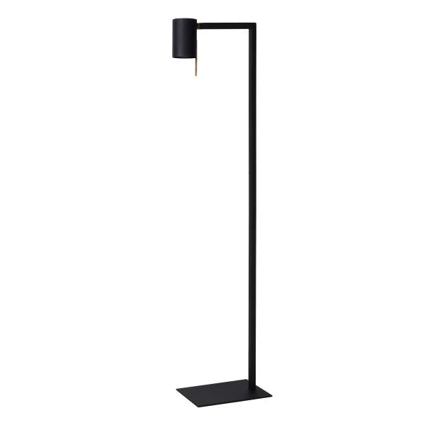 Lucide LESLEY - Floor reading lamp - 1xGU10 - Black - detail 1